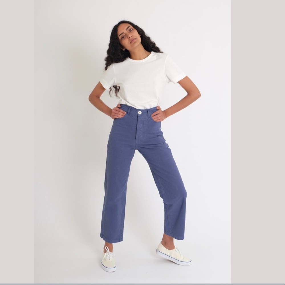 Jesse Kamm Handy Pant in Mechanics Blue